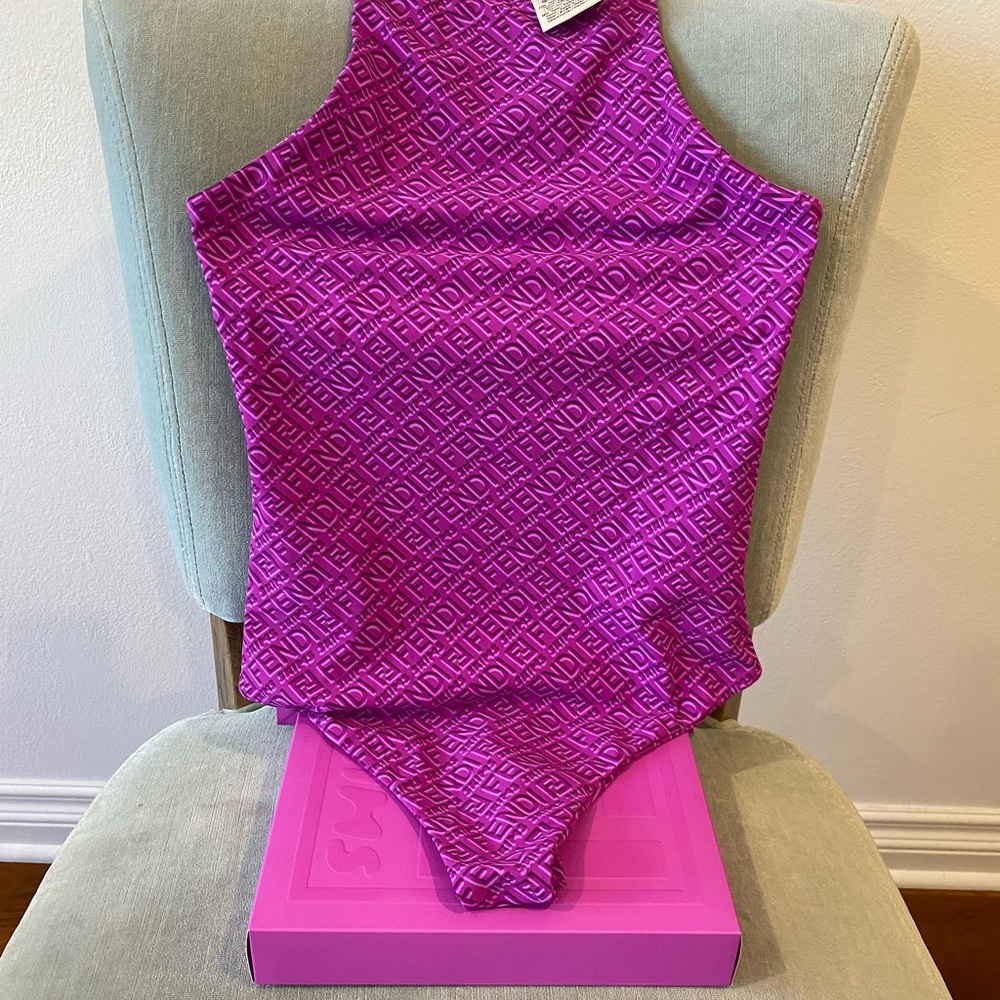 Fendi x Skims High Neck Bodysuit size XS - Colorado !